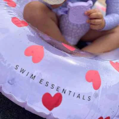 Swim Essentials | Sweet Hearts Purple Swim Band Ø55cm
