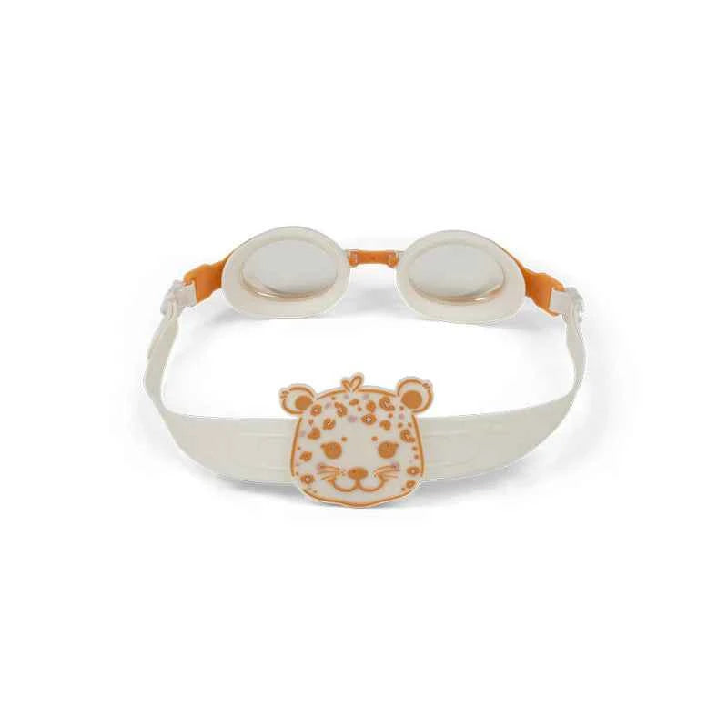 Swim Essentials | Zwembril Leopard Beige