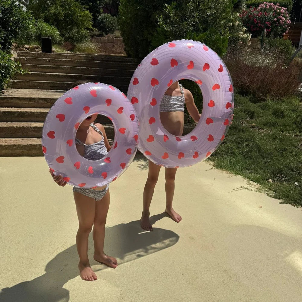 Swim Essentials | Zwemband Sweet Hearts Paars 90cm