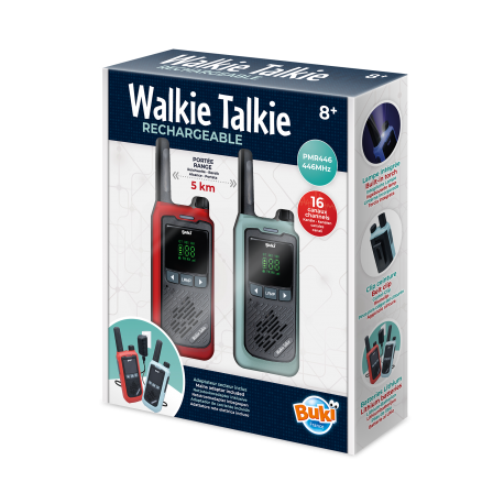 Buki | walkie talkie herlaadbaar