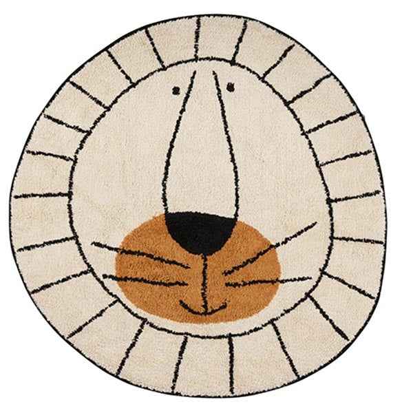 Tapijt Lion Natural 100 x 100 cm - Tapis Petit