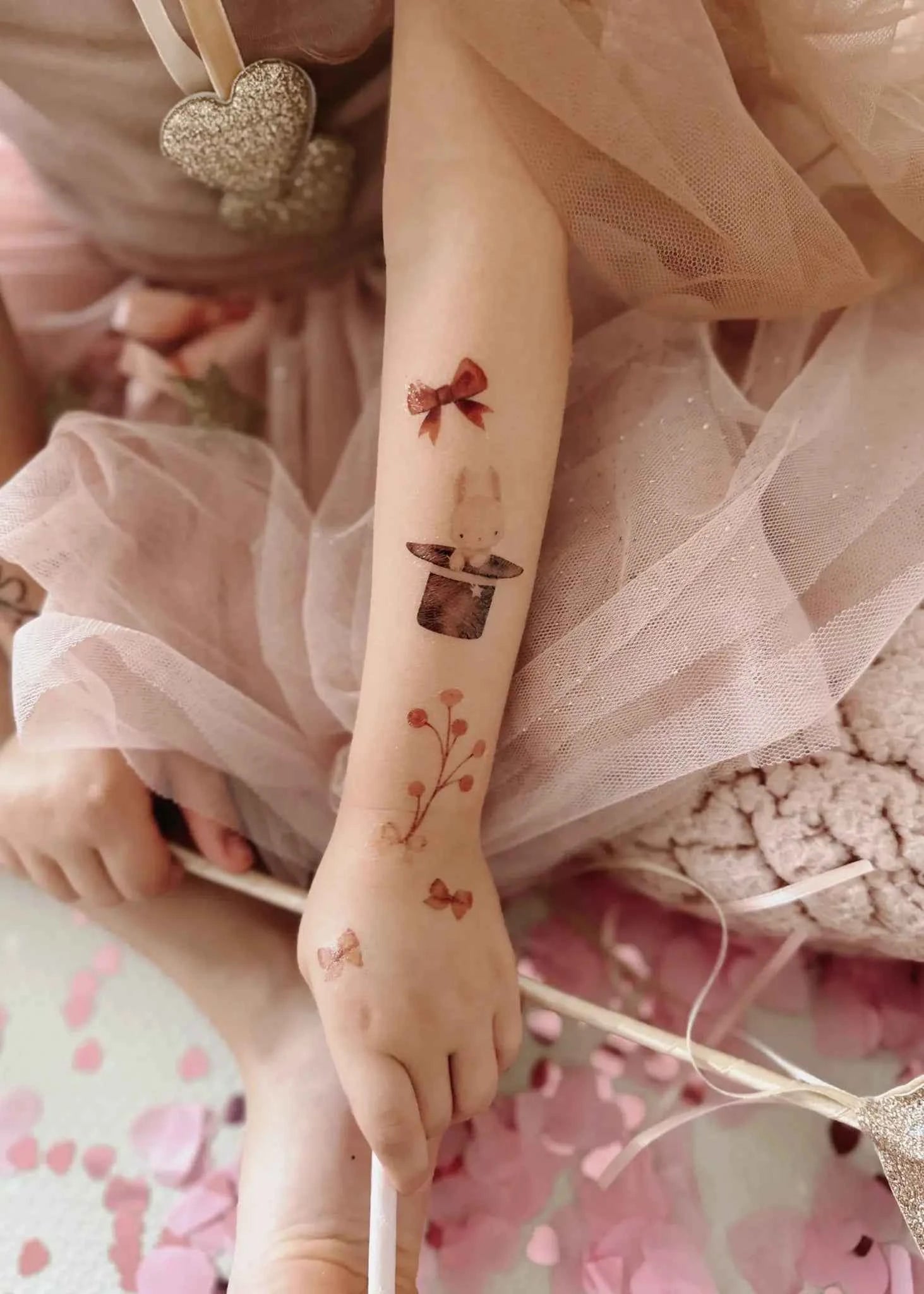 Mrs Ertha | Tijdelijke Tatoeages Bloomy Love