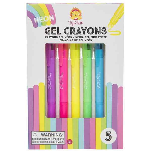 Tiger Tribe Neon Gel Pens 5-pack