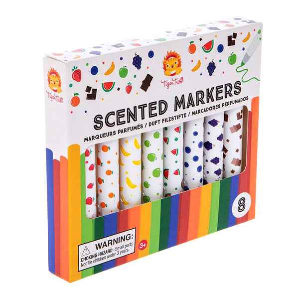 Tiger Tribe scented crayons 8-piece set
