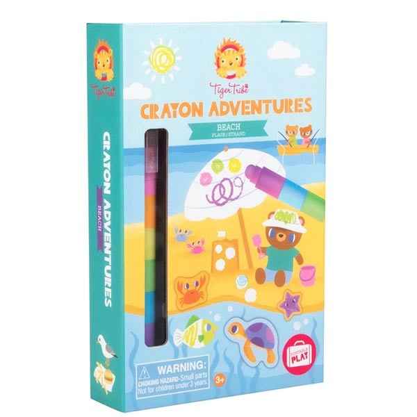 Tiger Tribe kleur- en activiteiten set strand