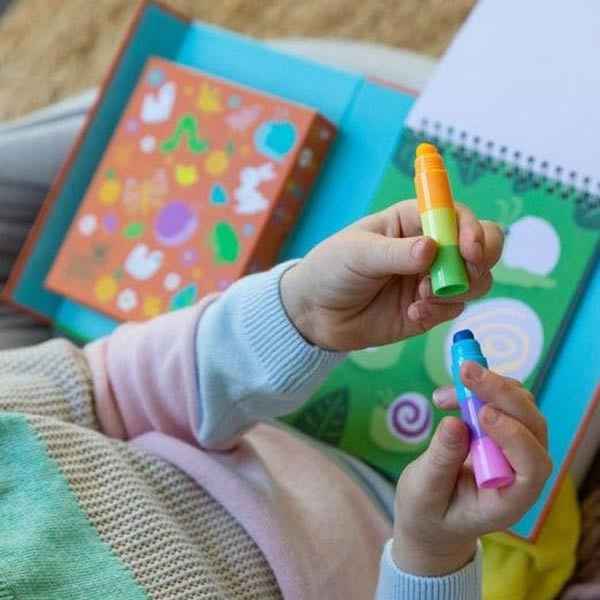 Tiger Tribe coloring and activity set for the garden