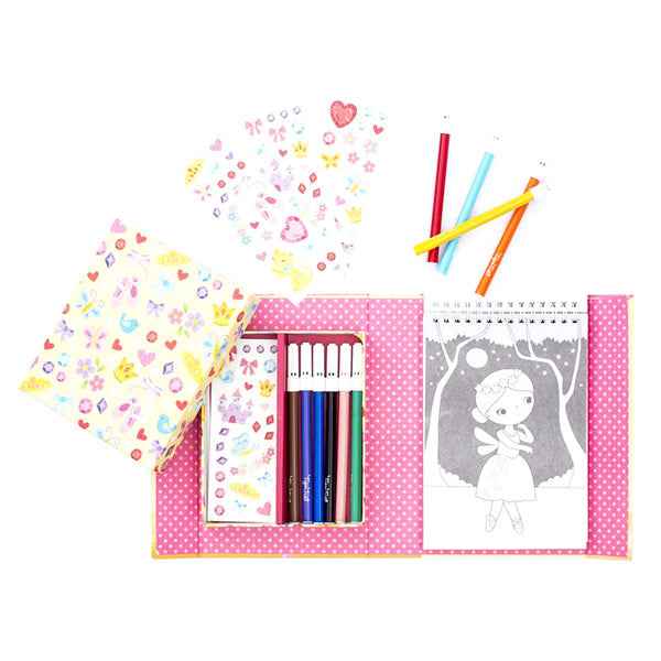 Tiger Tribe ballet coloring and sticker set