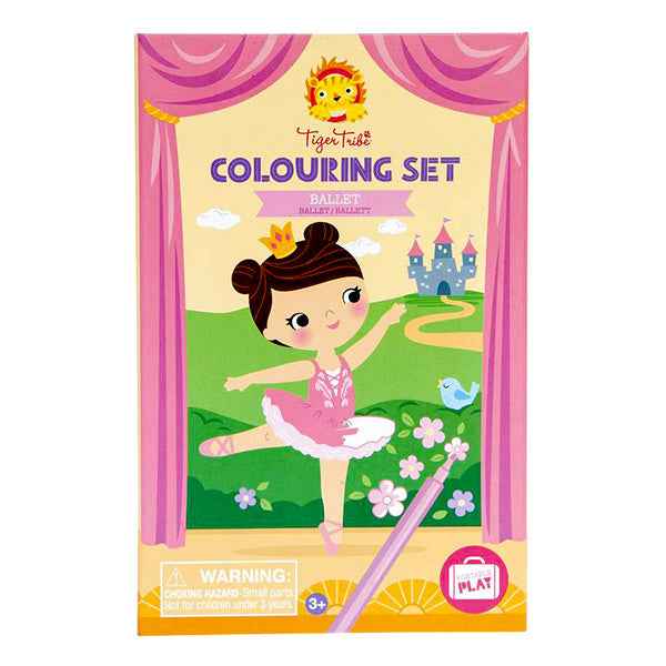 Tiger Tribe Ballet Coloring and Sticker Set