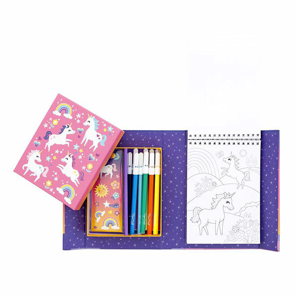 Tiger Tribe | kleur- en stickerset eenhoorn magie