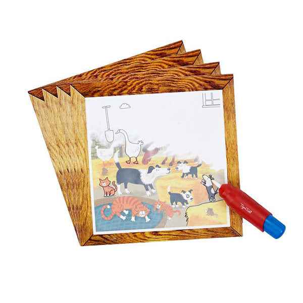 Tiger Tribe Watercolour Farm