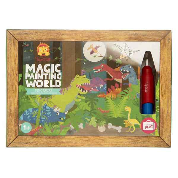 Tiger Tribe kleuren met water dinosaurussen
