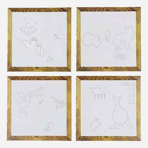 Tiger Tribe Water-based Coloring Australian Animals