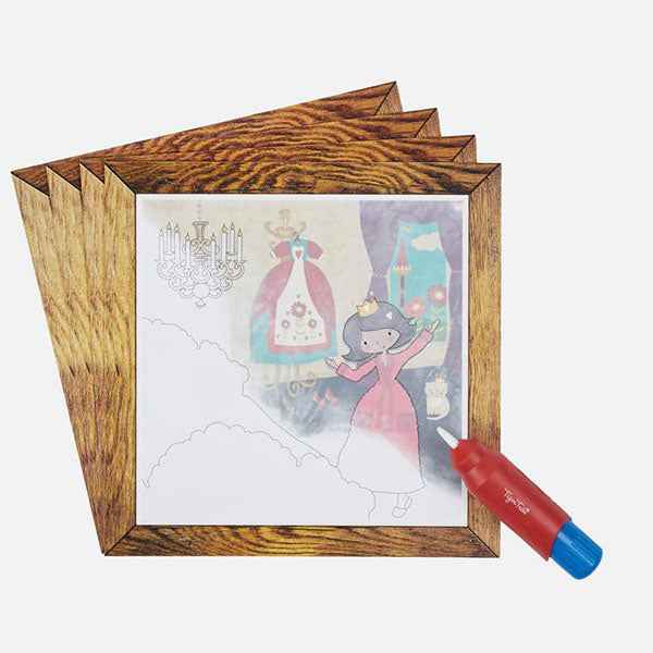Tiger Tribe kleuren met water prinsessen