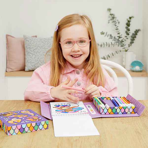 Tiger Tribe kleuren op nummer Mermaids