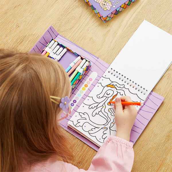 Tiger Tribe kleuren op nummer Mermaids