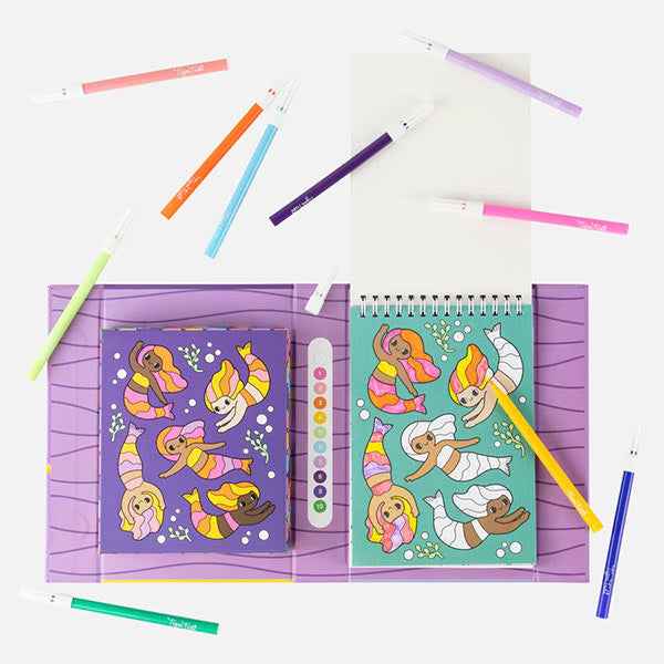 Tiger Tribe kleuren op nummer Mermaids