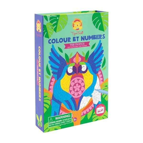 Tiger Tribe Paint by Numbers The Tropics