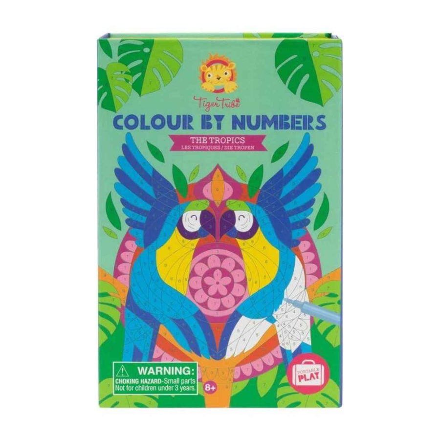 Tiger Tribe kleuren op nummer The Tropics