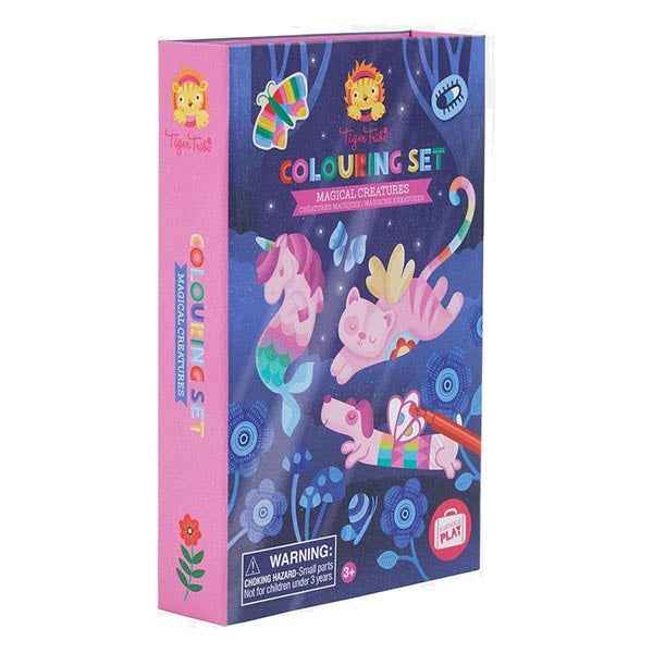 Tiger Tribe Magical Creatures Coloring Set