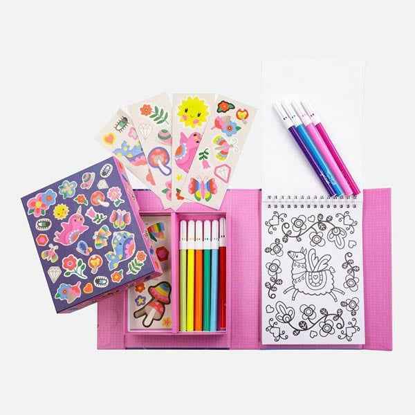 Tiger Tribe Magical Creatures Coloring Set