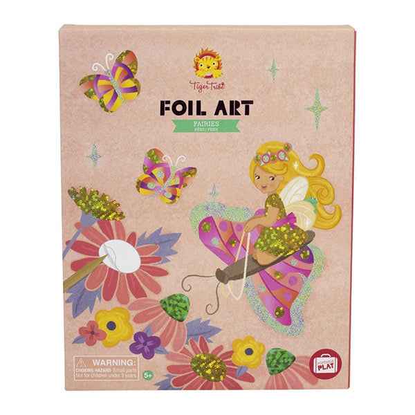 Tiger Tribe knutselpakket Foil Art feeÃ«n