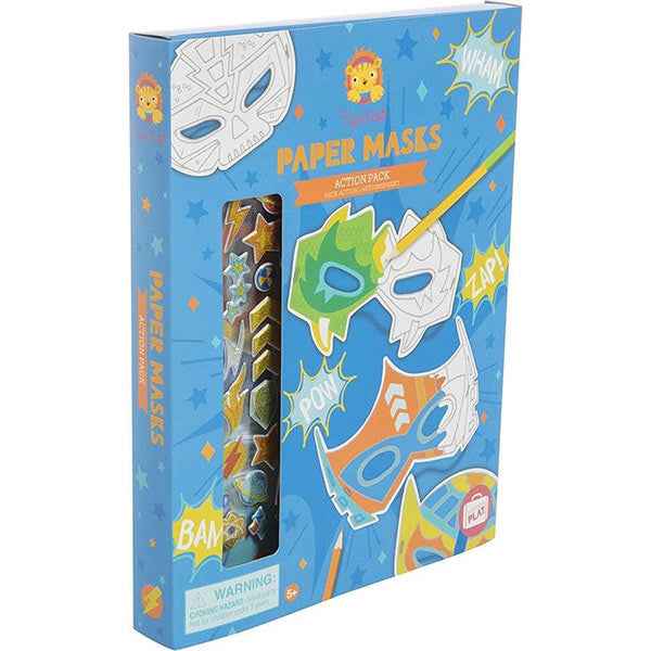 Tiger Tribe Superhero Mask Making Craft Kit