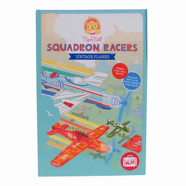Tiger Tribe Squadron Racers Airplane Craft Kit