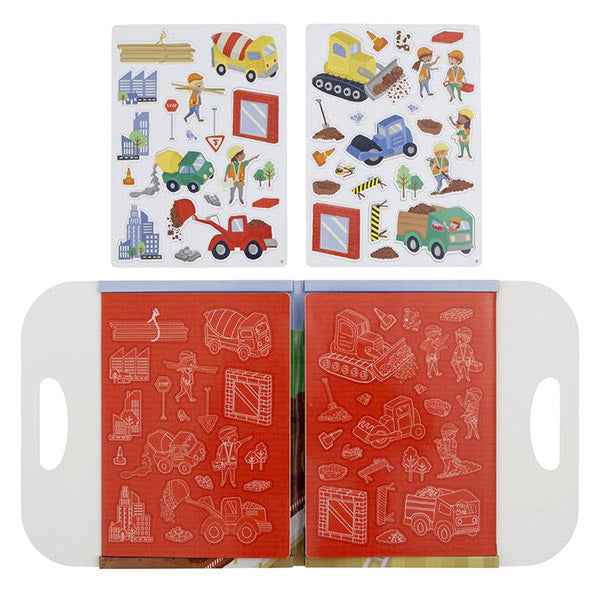 Tiger Tribe magneetboek - Busy Builders