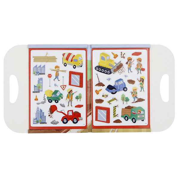 Tiger Tribe magneetboek - Busy Builders