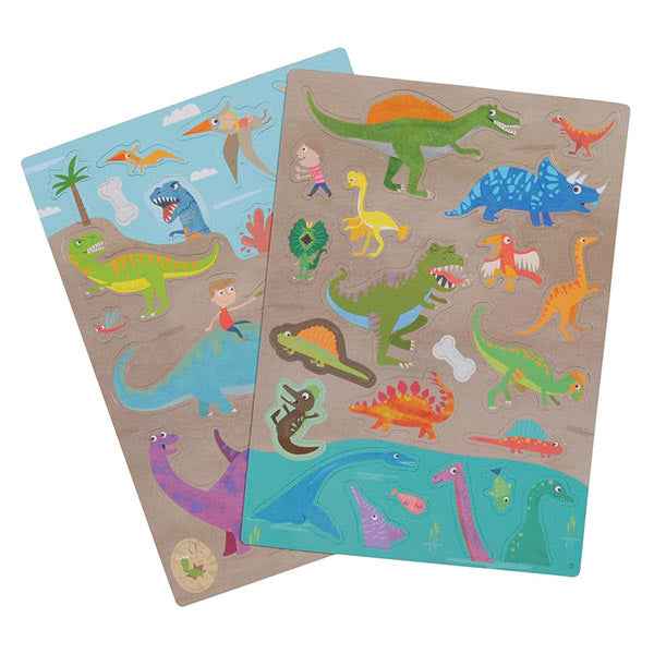 Tiger Tribe Magnetic Book - Dino World