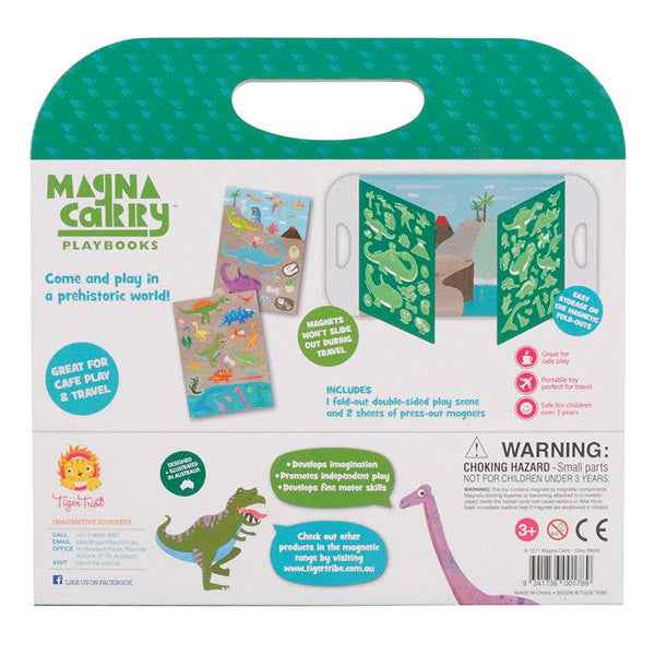 Tiger Tribe Magnetic Book - Dino World