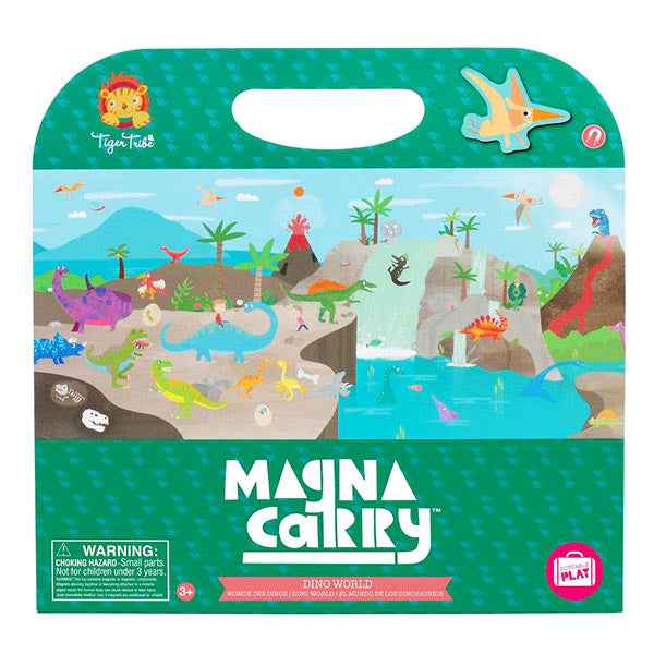 Tiger Tribe magneetboek - Dino World