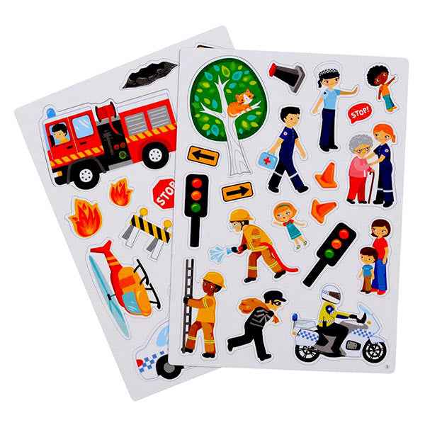Tiger Tribe Magnetic Book - Emergency Rescue