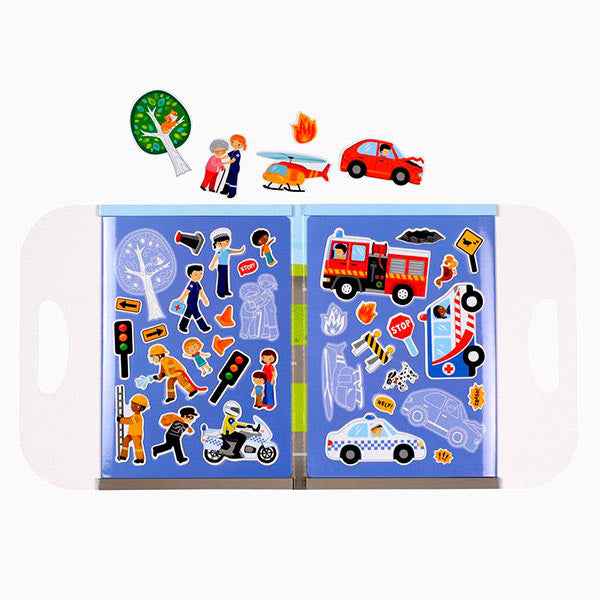 Tiger Tribe Magnetic Book - Emergency Rescue