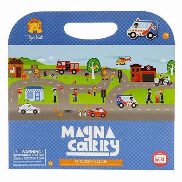 Tiger Tribe Magnetic Book - Emergency Rescue