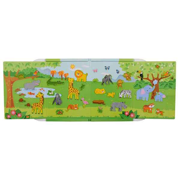 Tiger Tribe Magnetic Book - In the Jungle