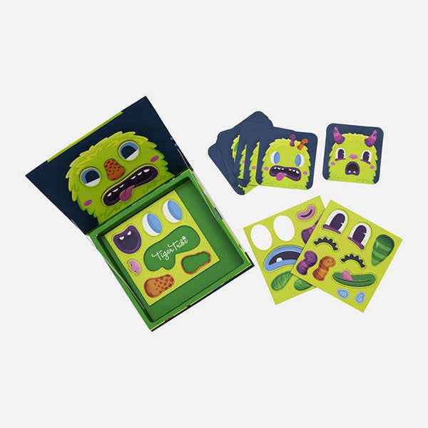 Tiger Tribe Magna Face Monsters Magnetic Book