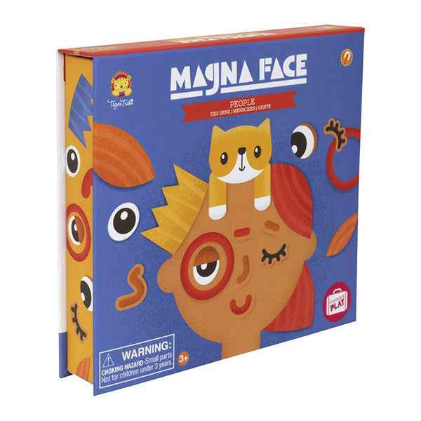 Tiger Tribe Magna Face People Magnetic Book
