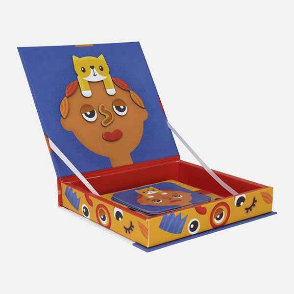 Tiger Tribe Magna Face People Magnetic Book
