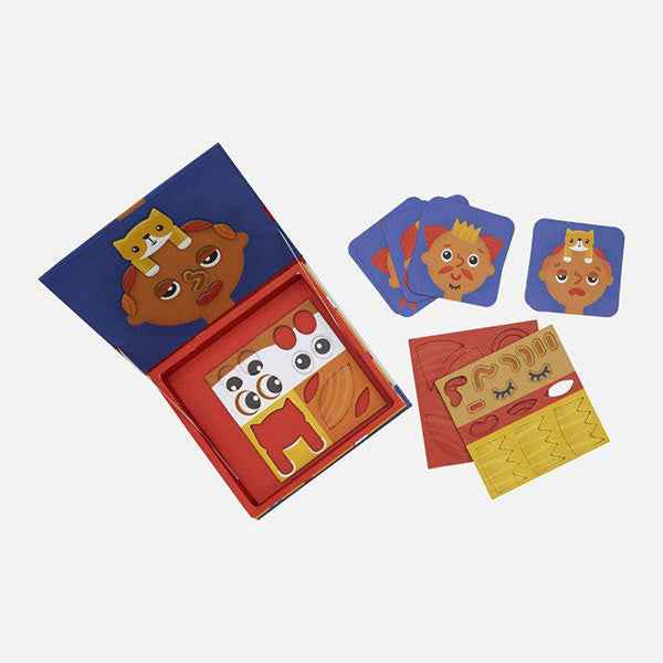 Tiger Tribe Magnetic Book Magna Face People