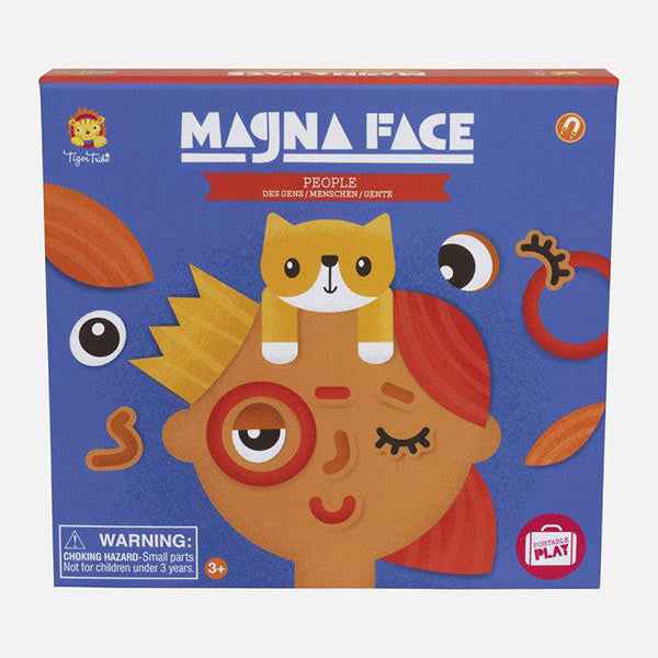 Tiger Tribe magneetboek Magna Face People