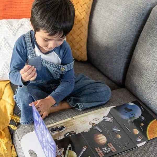 Tiger Tribe magneetboek - Space Explorer