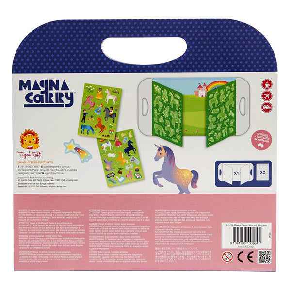 Tiger Tribe magneetboek - Unicorn Kingdom