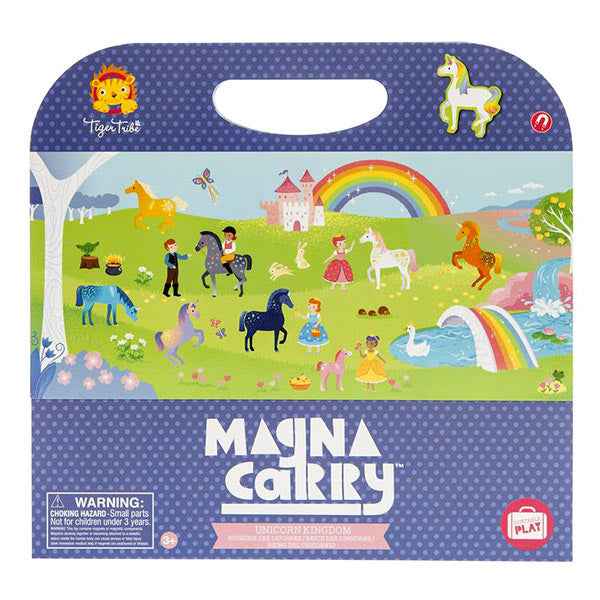 Tiger Tribe magneetboek - Unicorn Kingdom