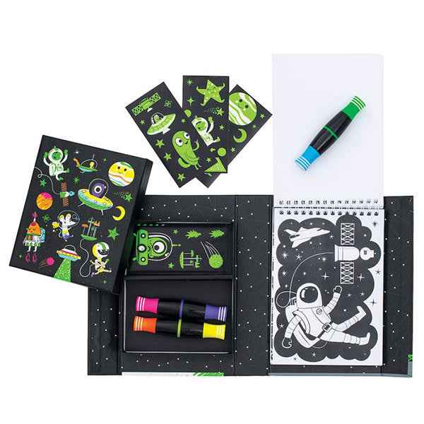 Tiger Tribe Neon kleurset Outer Space