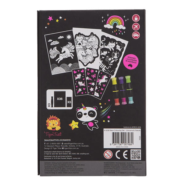 Tiger Tribe | Neon kleurset Unicorns and Friends