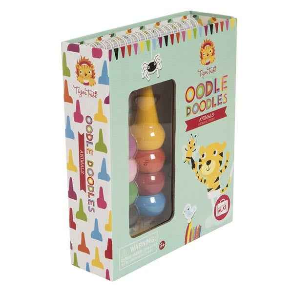 Tiger Tribe Oodle Doodles krijtjes dieren