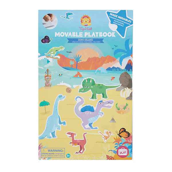 Tiger Tribe Dino Island Sticker Book