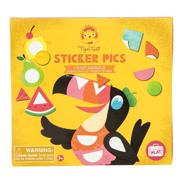 Tiger Tribe Sticker Set Silly Animals