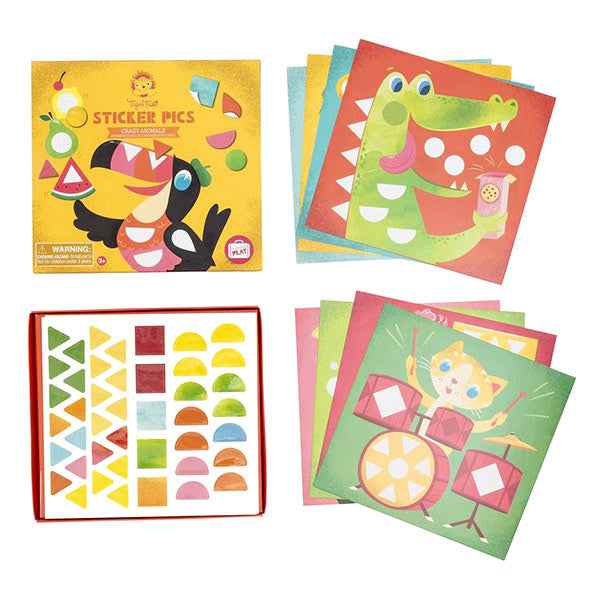 Tiger Tribe Silly Animals Sticker Set